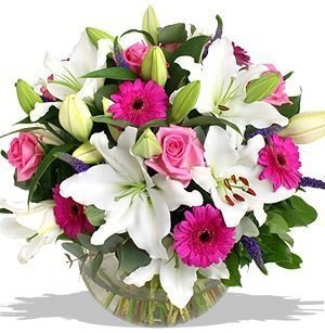 Букет из Роз, Гермини и Лилий «Царство грез» Букет из Роз, Гермини и Лилий «Царство грез»