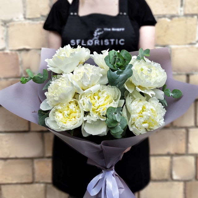 Букет «Белые пионы» Букет «Белые пионы»