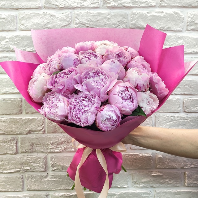 Букет из Пионов «Розовый пион» Букет из Пионов «Розовый пион»