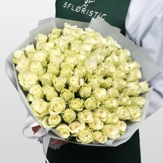 Роза Кения белая 75шт 40 см Роза Кения белая 75шт 40 см