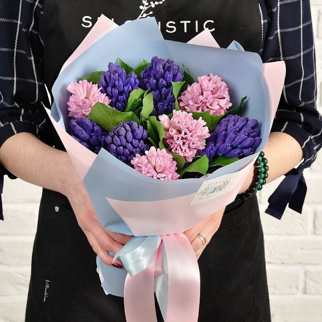 Букет гиацинт микс Букет гиацинт микс