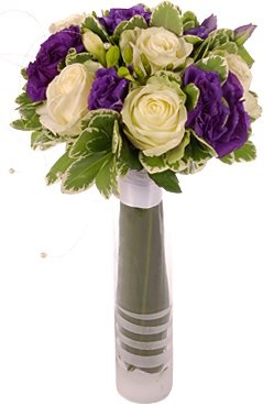 Букет из Роз и Лизиантуса «Гармония весны» Букет из Роз и Лизиантуса «Гармония весны»