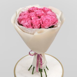 Букет из розовых Роз «Мулен Руж»