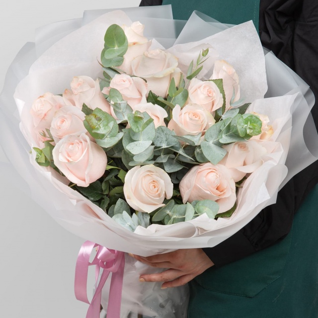 Букет Роз Эквадор «Снежное Очарование» Букет Роз Эквадор «Снежное Очарование»