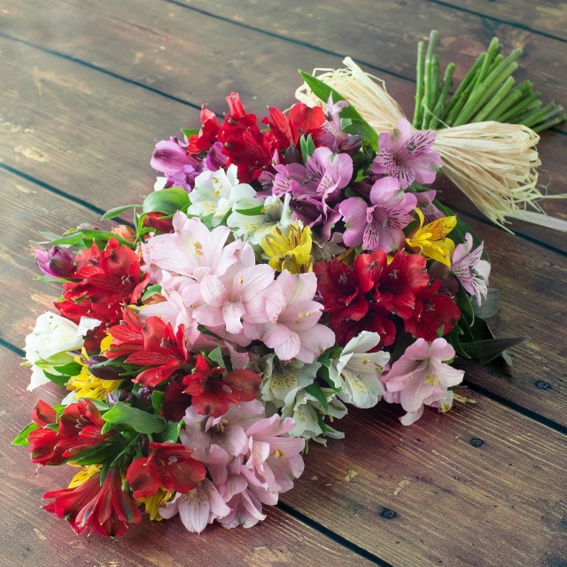 Букет Альстромерий «Красочный Микс» Букет Альстромерий «Красочный Микс»