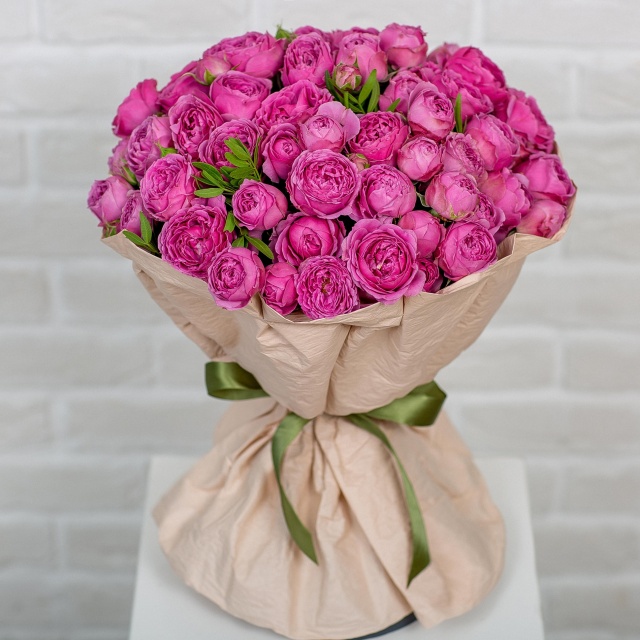 Букет из Пионовидных Роз «Магия любви» Букет из Пионовидных Роз «Магия любви»