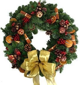 Новогодний венок №1 Новогодний венок №1