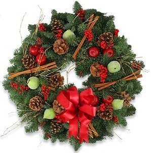 Новогодний венок №5 Новогодний венок №5