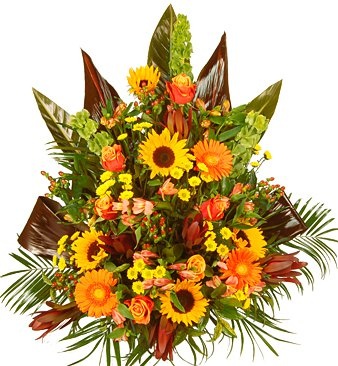 Композиция из Роз, Альстромерий и Гербер «Летнее поле» Композиция из Роз, Альстромерий и Гербер «Летнее поле»