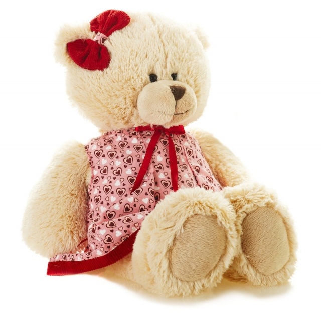 Мягкая Игрушка Мишка Лина в Платье Мягкая Игрушка Мишка Лина в Платье