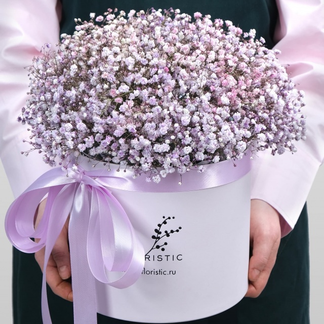 Композиция из гипсофилы «Цветущая Сакура» Композиция из гипсофилы «Цветущая Сакура»