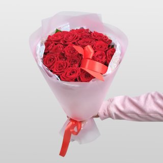 Букет из красных Роз 60 см «Сокровище»