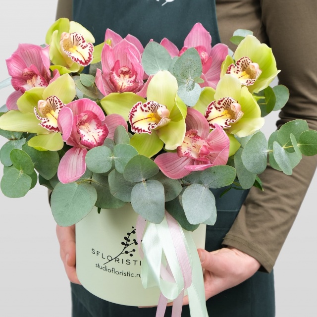 Композиция из Орхидей «Сакура Любви» Композиция из Орхидей «Сакура Любви»