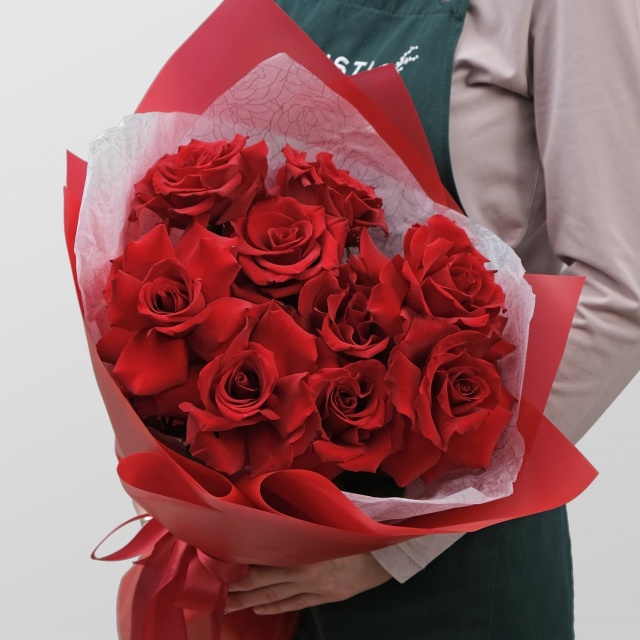 Букет красных Роз «Сириус» Букет красных Роз «Сириус»