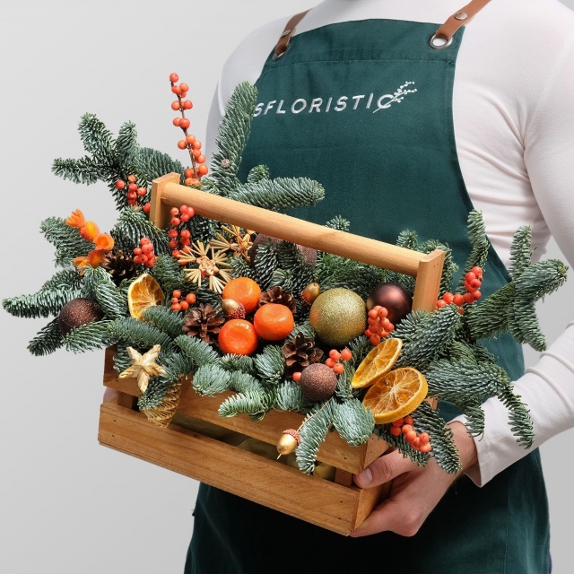 Композиция из Нобилиса «Оранжевое Веселье» Композиция из Нобилиса «Оранжевое Веселье»