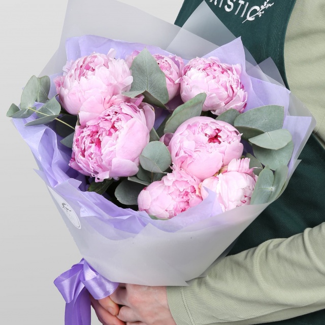 Букет из Пионов «Рапсодия» Букет из Пионов «Рапсодия»