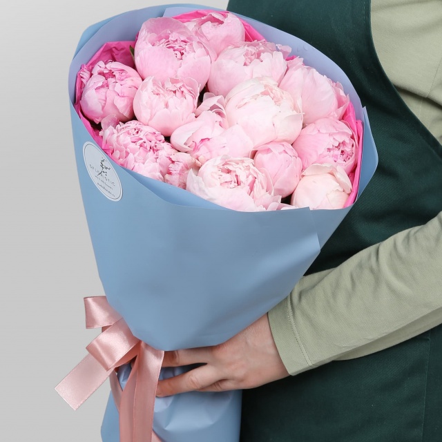 Букет из Пионов «Нежность облаков» Букет из Пионов «Нежность облаков»