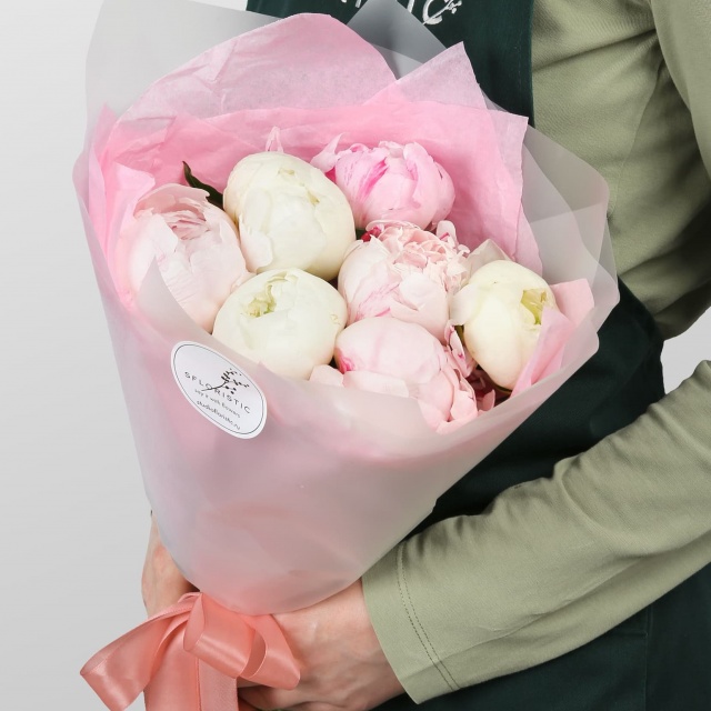 Букет из Пионов «Нежный союз» Букет из Пионов «Нежный союз»