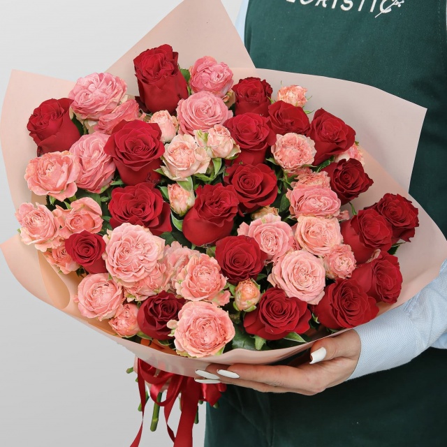 Букет из Роз «Огни заката» Букет из Роз «Огни заката»