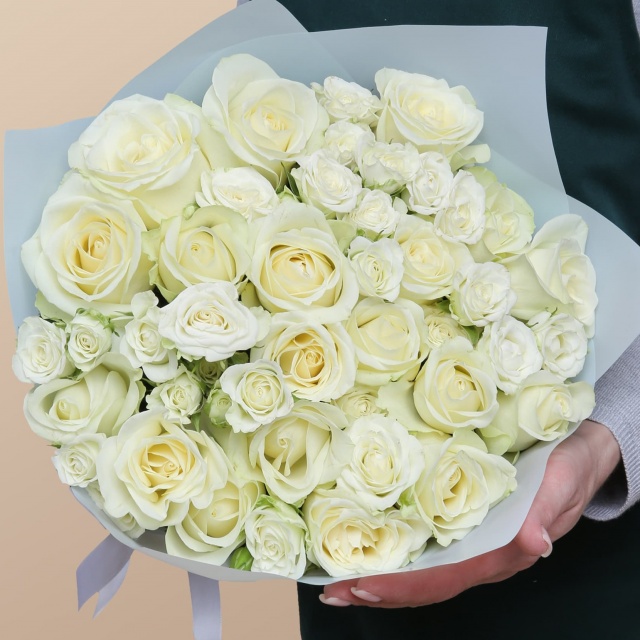 Букет из Роз «Сердце ангела» Букет из Роз «Сердце ангела»