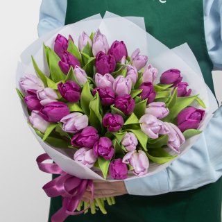 Букет Тюльпанов «Цветочная соната» Букет Тюльпанов «Цветочная соната»