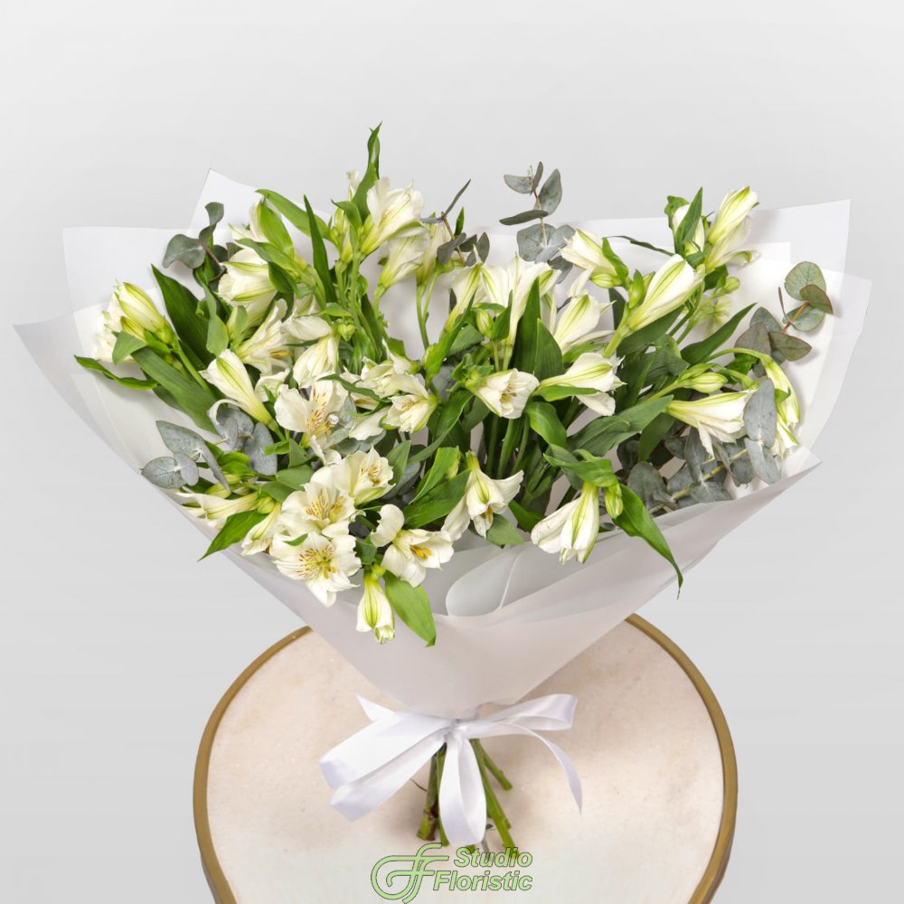 Букет из Альстромерий «Хрустальная Мелодия» Букет из Альстромерий «Хрустальная Мелодия»