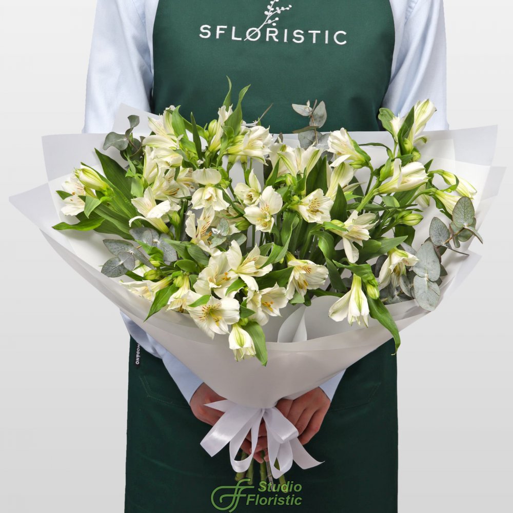 Букет из Альстромерий «Хрустальная Мелодия» Букет из Альстромерий «Хрустальная Мелодия»