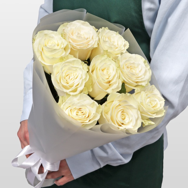 Букет Роз Эквадор 9 шт «Свет твоей улыбки» Букет Роз Эквадор 9 шт «Свет твоей улыбки»