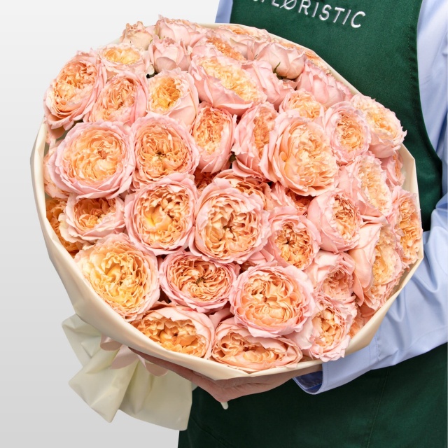 Букет из кустовых Роз Джульетта «Розовый сон» Букет из кустовых Роз Джульетта «Розовый сон»