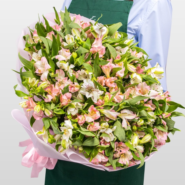 Букет Альстромерий «Тропический поцелуй» Букет Альстромерий «Тропический поцелуй»