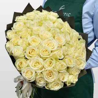 Букет Роз Кения 60 см 51 шт «Ангельский Вздох» Букет Роз Кения 60 см 51 шт «Ангельский Вздох»