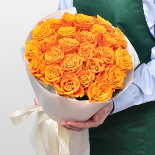 Букет из Роз Элиганс 25 шт «Энергия Счастья» Букет из Роз Элиганс 25 шт «Энергия Счастья»