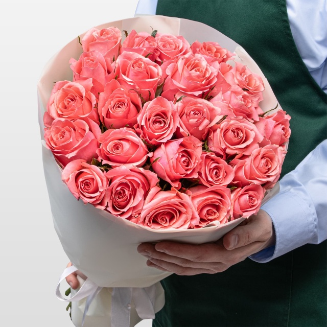 Букет Роз Кения 60 см 25 шт «Перфоманс» Букет Роз Кения 60 см 25 шт «Перфоманс»